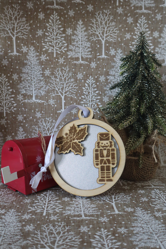 Boule de noël colorée