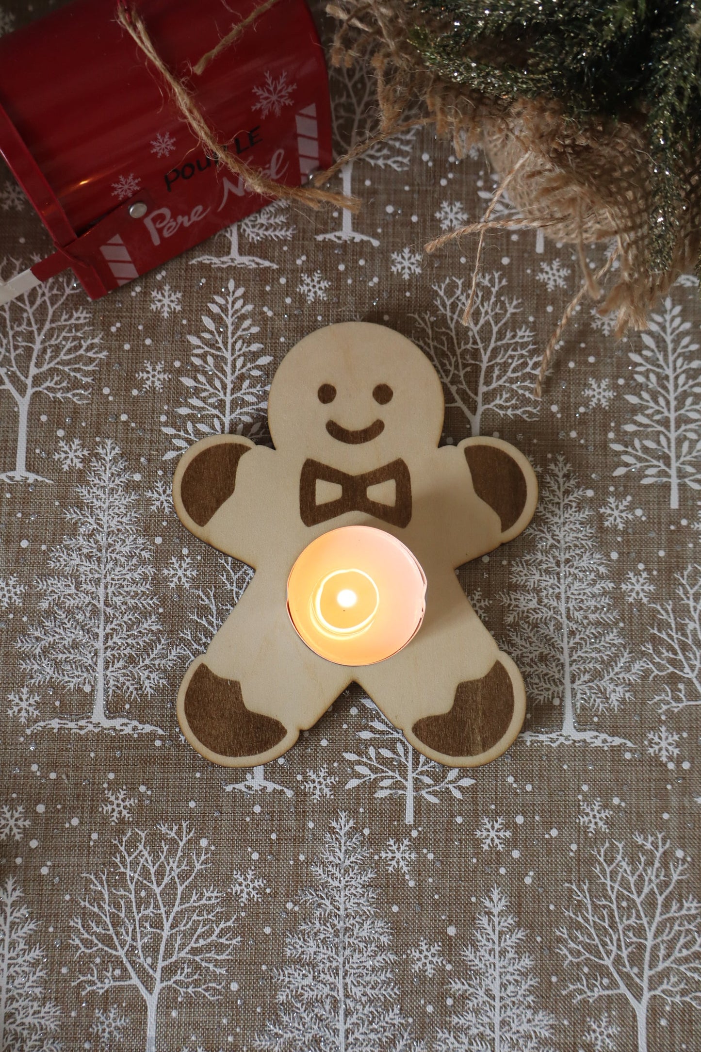 Bougeoir de Noël