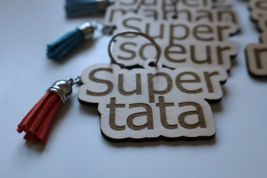 Porte clés "SUPER"