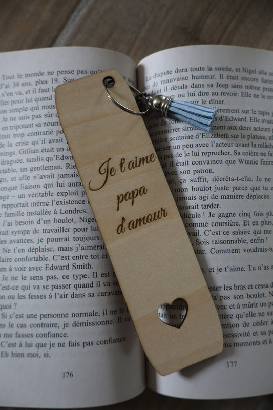 Marque page papa