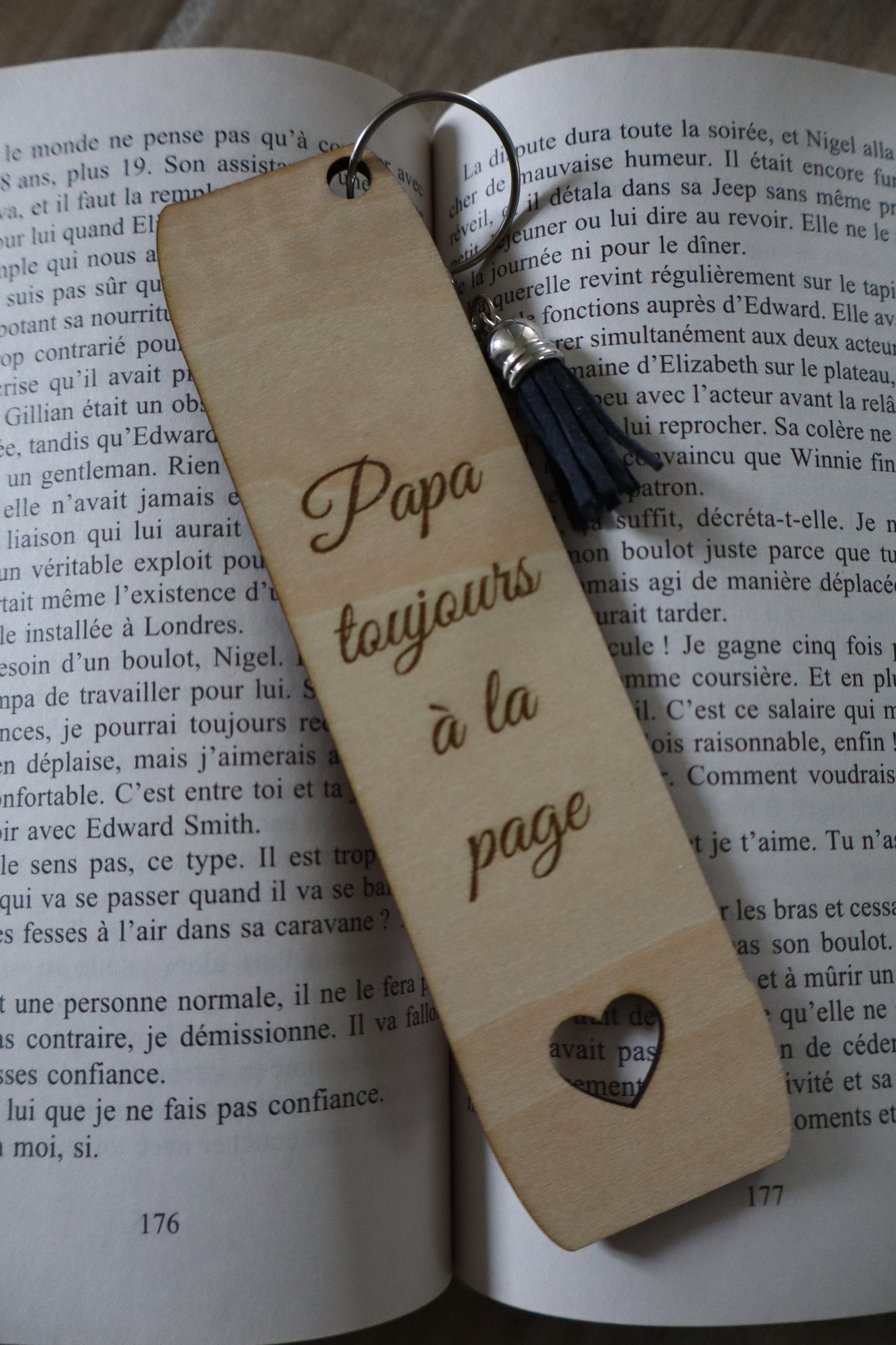 Marque page papa