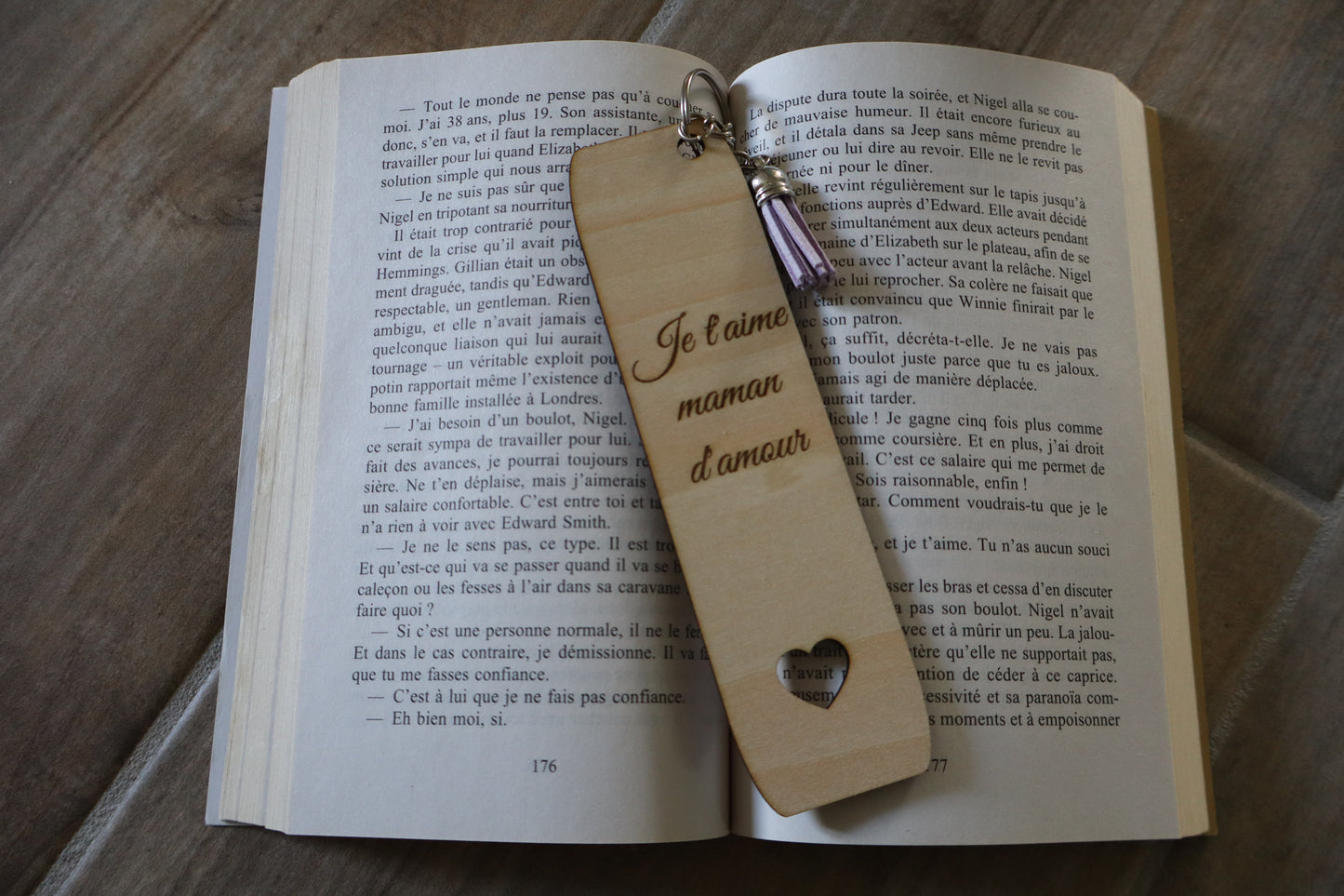 Marque page maman