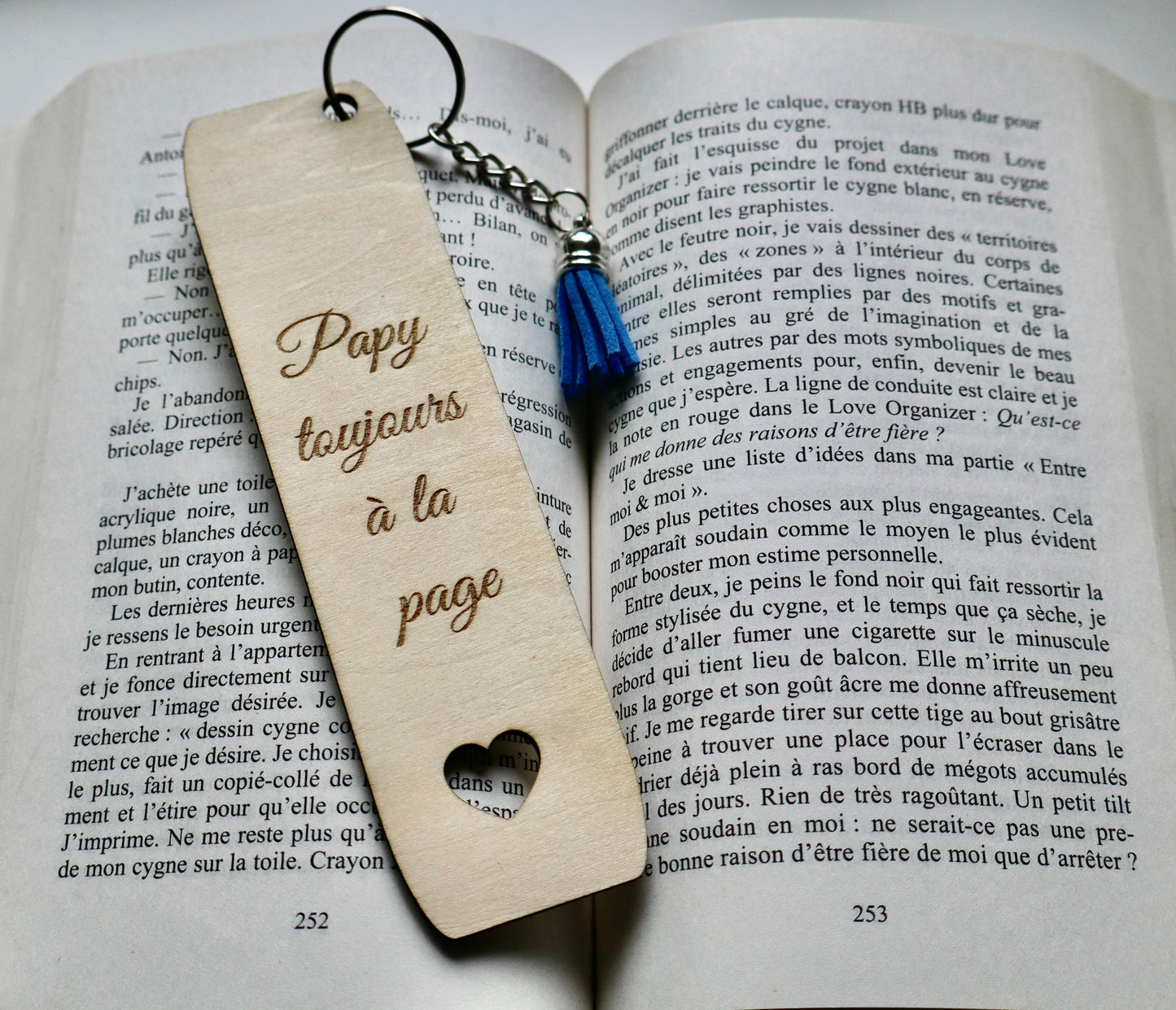 Marque page papy