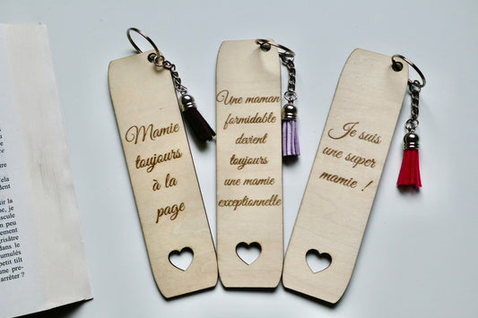 Marque page mamie