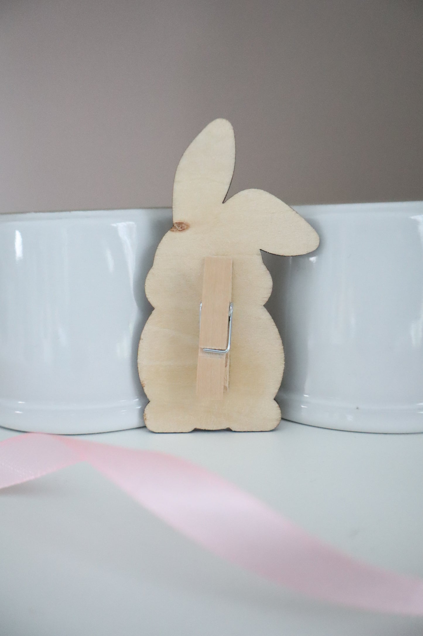 Etiquette panier lapin