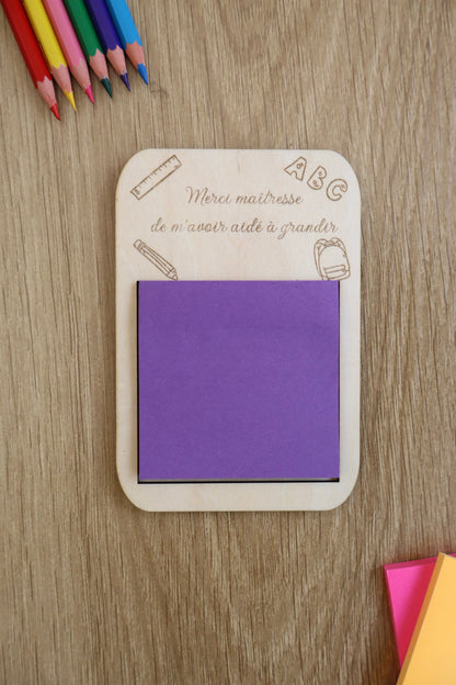 Bloc note aimanté