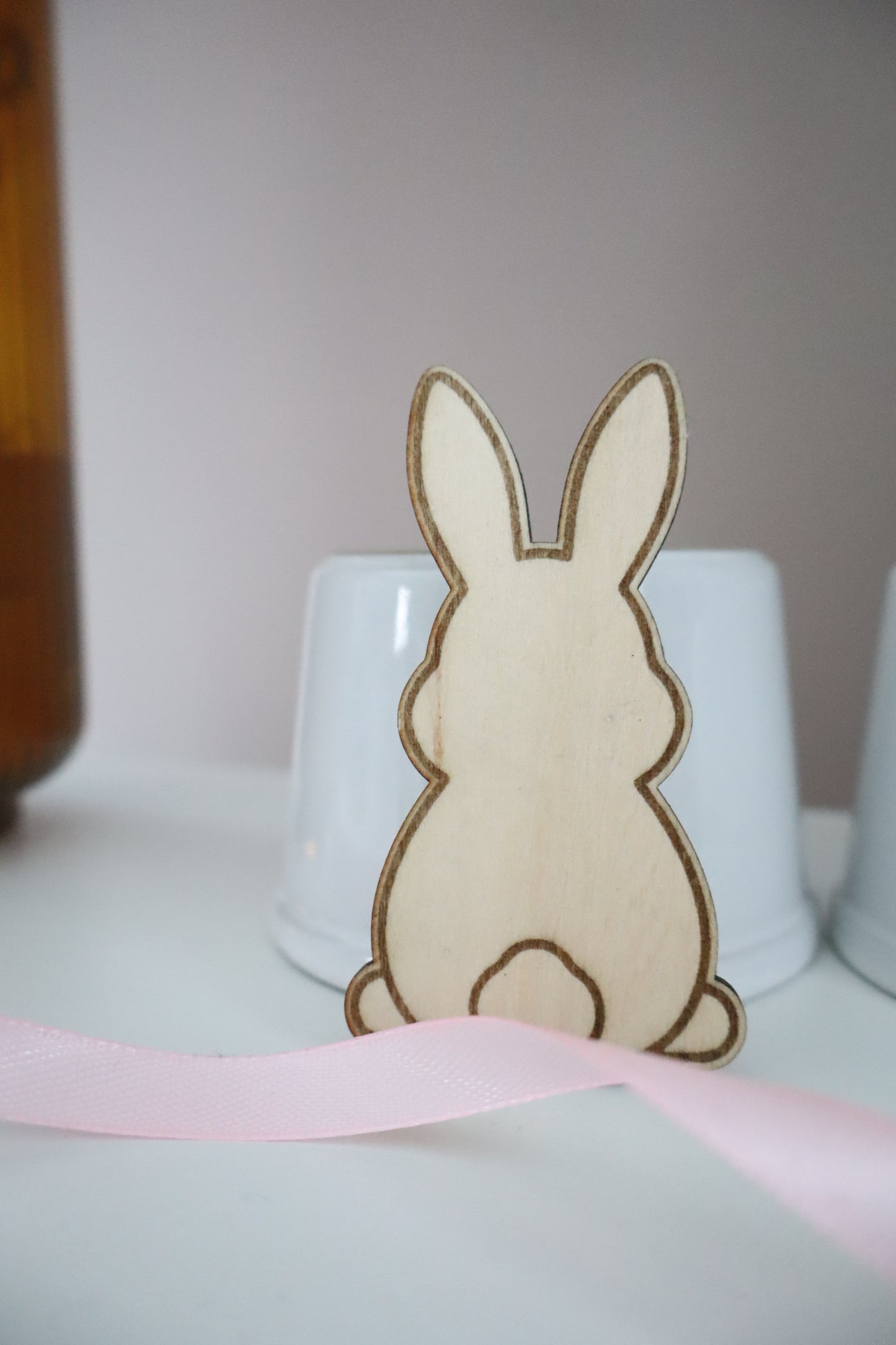 Etiquette panier lapin
