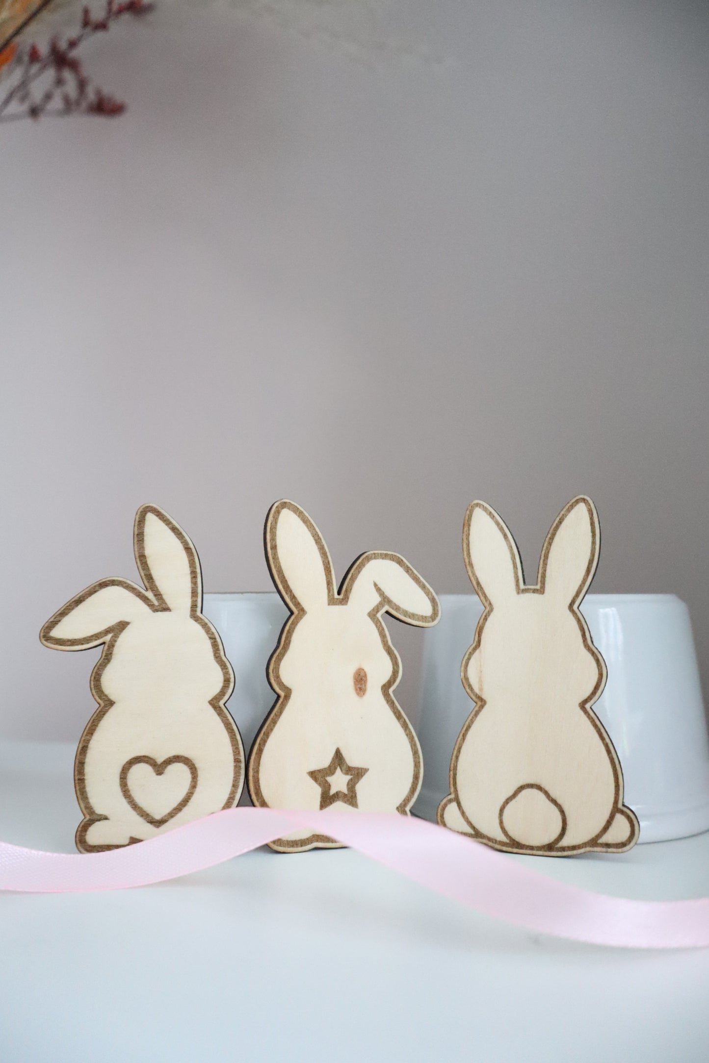 Etiquette panier lapin
