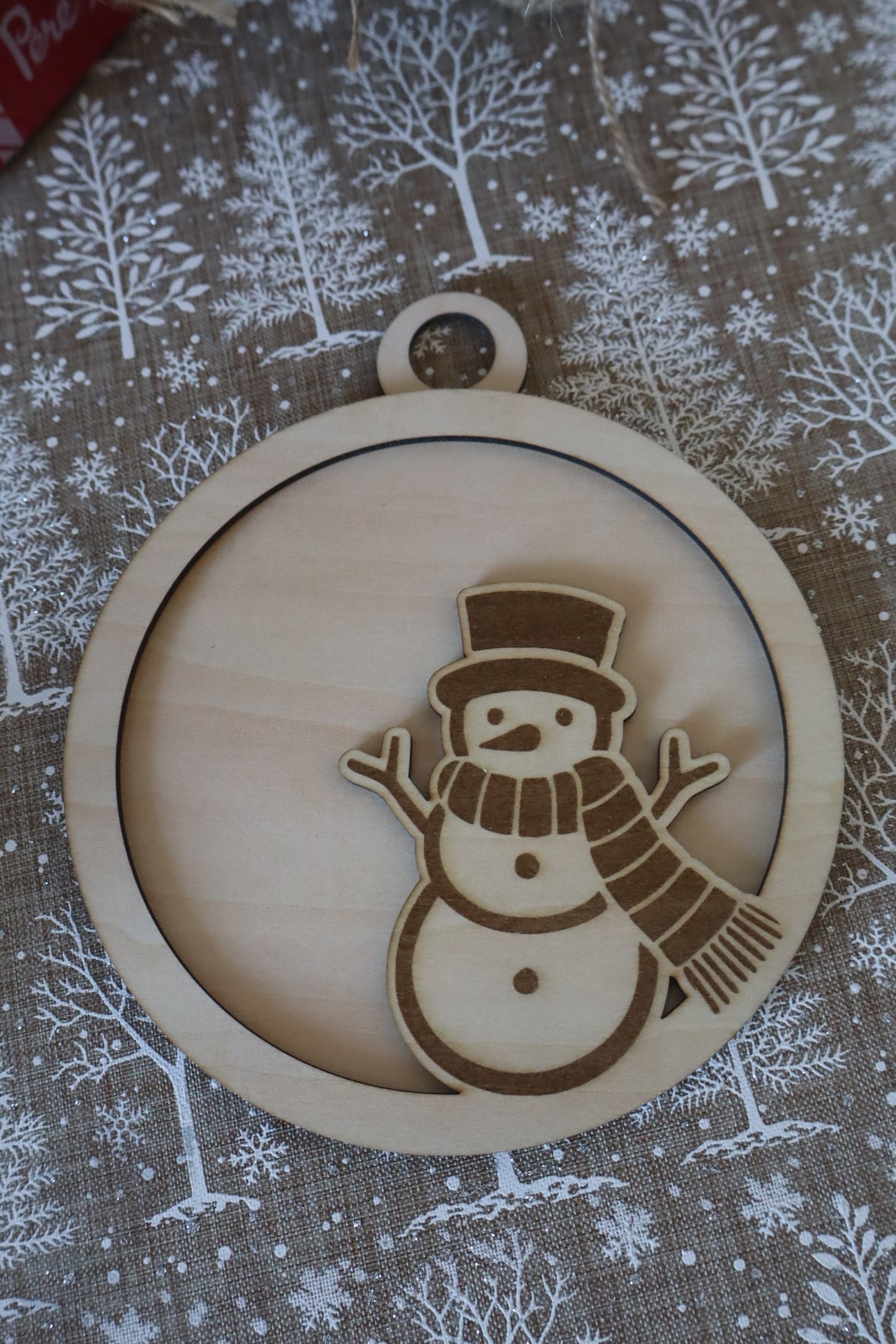 Boule bonhomme de neige