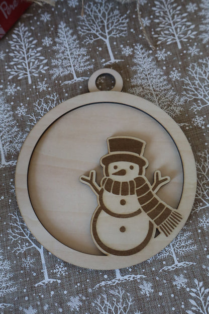 Boule bonhomme de neige