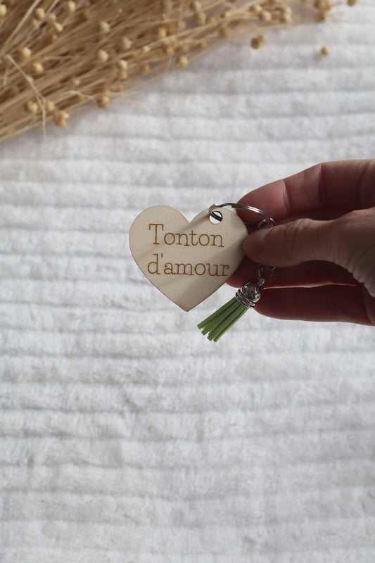 Porte clés coeur
