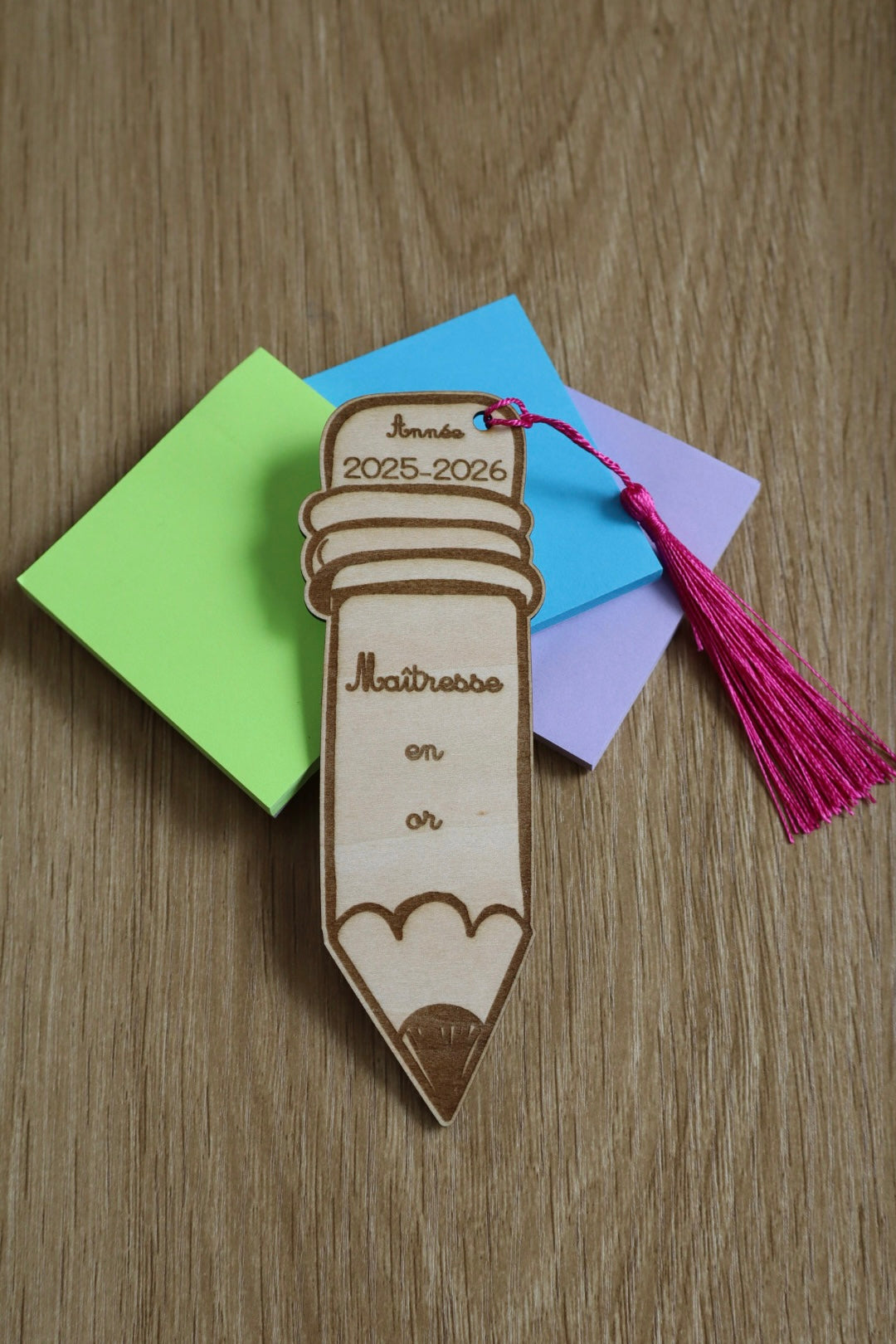 Marque page crayon