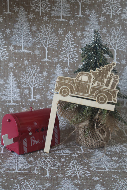 Décoration d'angles de porte Noël