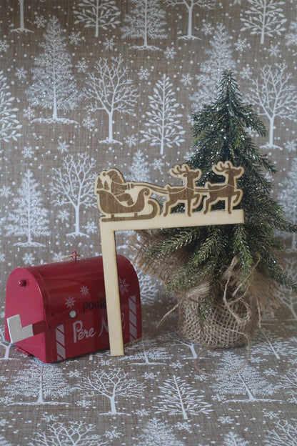 Décoration d'angles de porte Noël