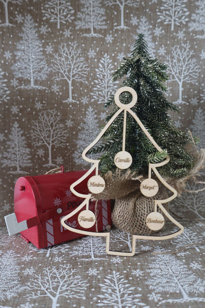 Suspension sapin de Noël