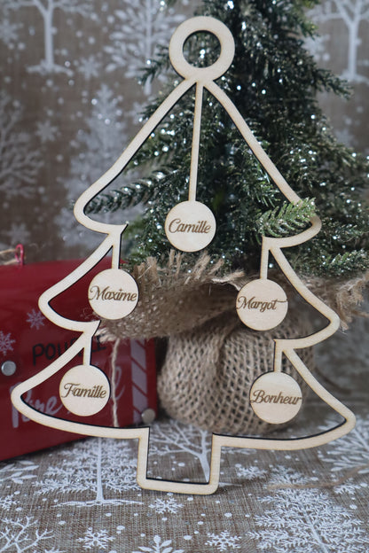 Suspension sapin de Noël