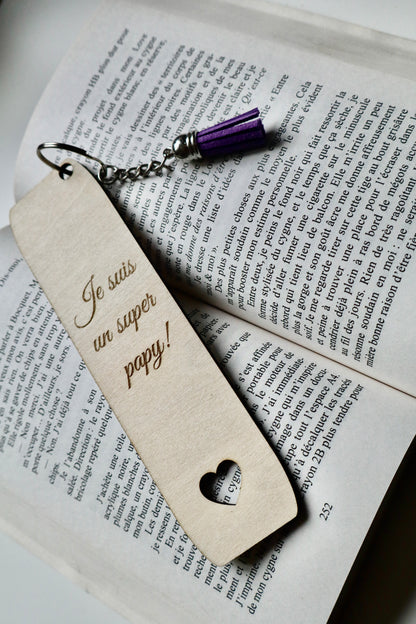 Marque page papy