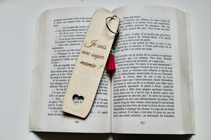 Marque page mamie